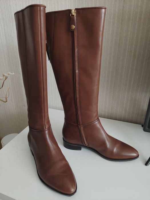 Кожаные сапожки GEOX