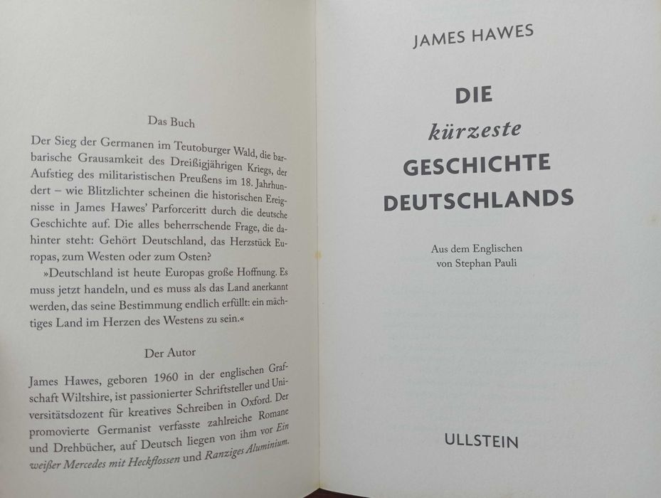 Die Kürzeste Geschichte Deutschlands - James Hawes