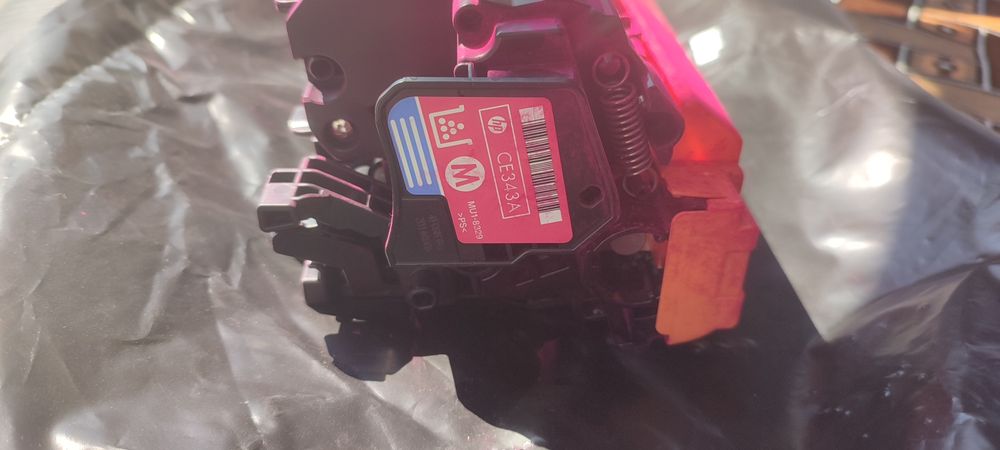 Тонер-картридж HP CE343A HP 651A LaserJet M775 Original бу заправлений