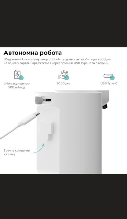 Сенсорний дозатор для рідкого мила RZTK Soap