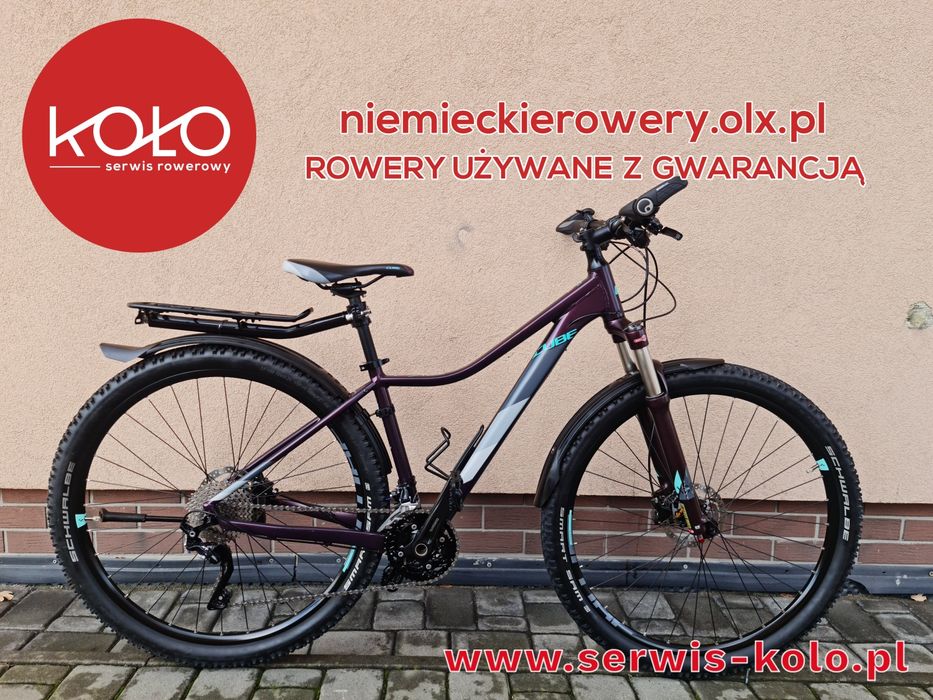 Rower górski MTB CUBE koła 29 SHIMANO DEORE okazja rabat WYSYŁKA