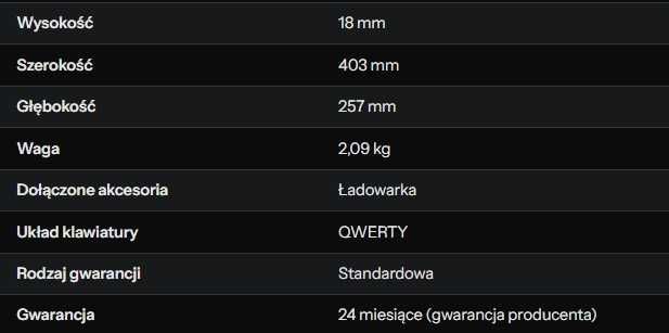 Acer Aspire 17 i5-1334U na gwarancji