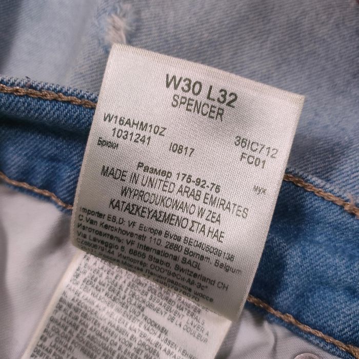WRANGLER Spencer Spodnie Jeans Męskie r. W30L32