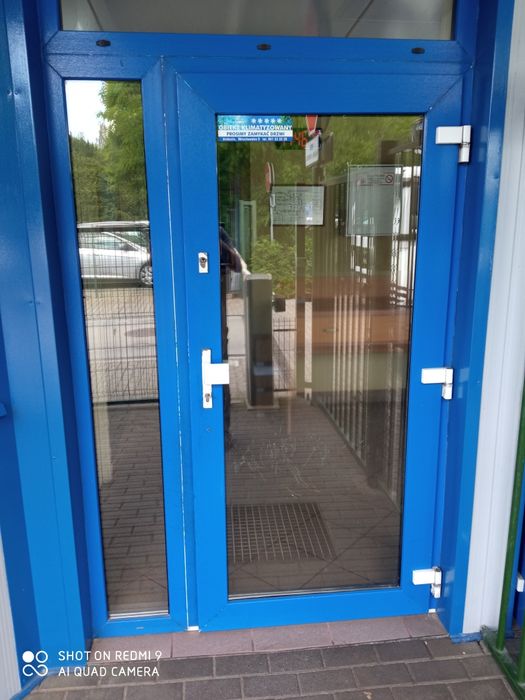 Drzwi zewnętrzne przeszklone