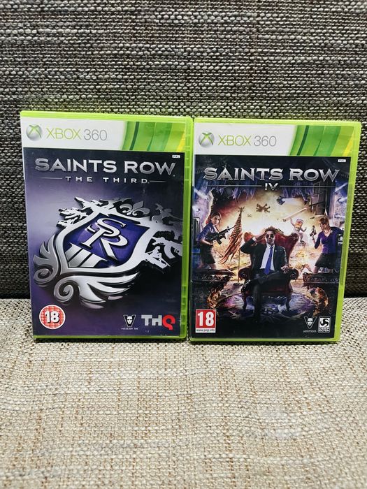 Saints row The Third i saints row IV na XBOX 360