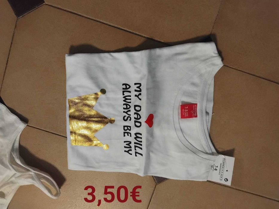 Roupa e calçado criança