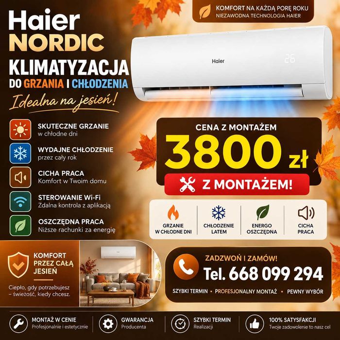 Profesjonalny MONTAŻ KLIMATYZACJI  – wolne TERMINY !!!