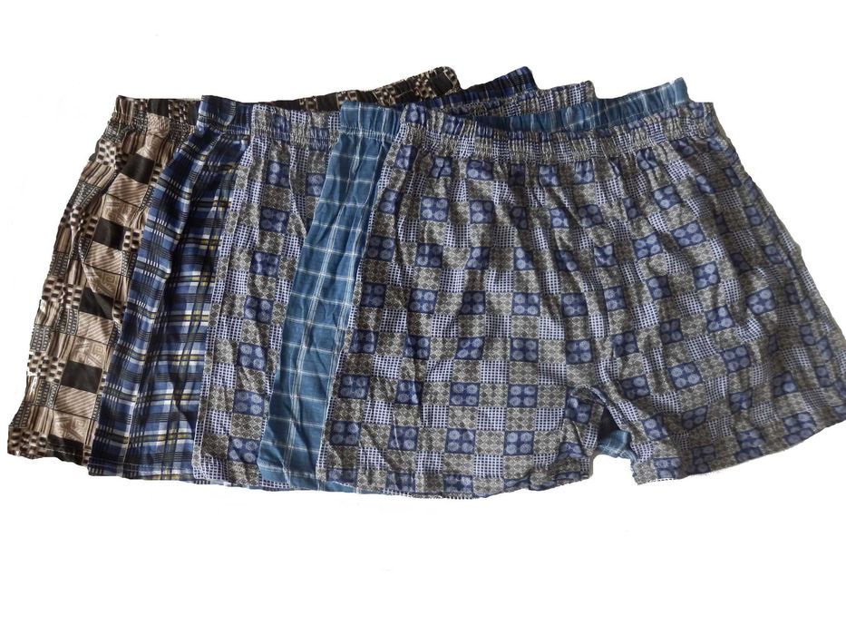 Bokserki LUŹNE męskie Bawełniane rozm. 5xl pakiet 5szt