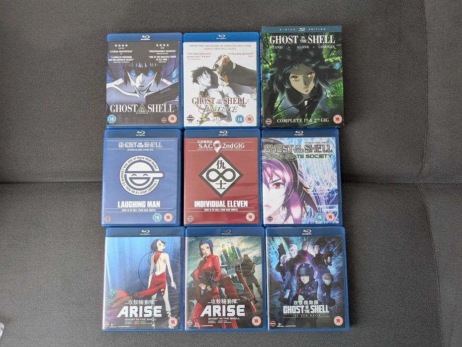 Ghost in the Shell (duża kolekcja) Anime Blu-Ray