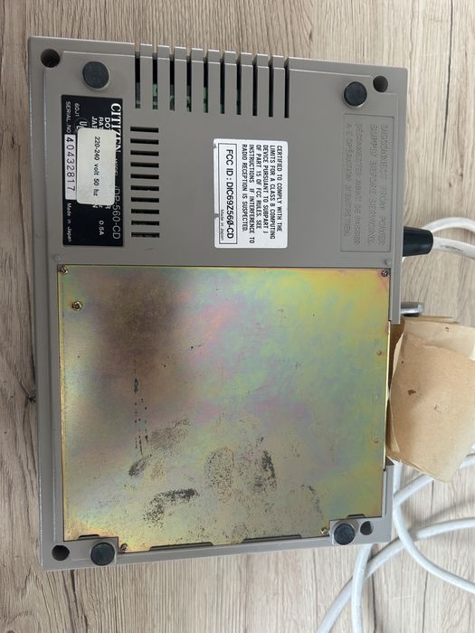 Vintage Citizen pokwitowania iDP560-CD