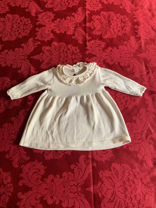 Vestido, conjunto roupa e meias calças 0-3M