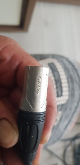 Kabel przewód Mikrofonowy Głośnikowy  XLR Roxstone 10m