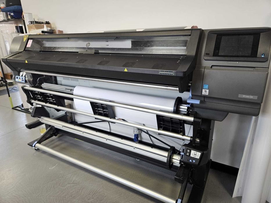 Sprzedam zestaw druk wielkoformatowy : RF640 + HP 360 + Summa D120