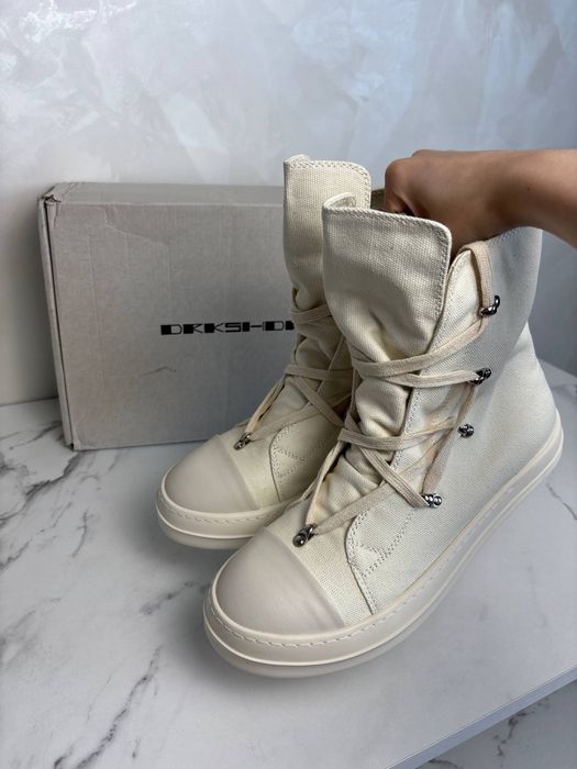 Кросівки Rick owens Hexagram white кеди рік овенс білі