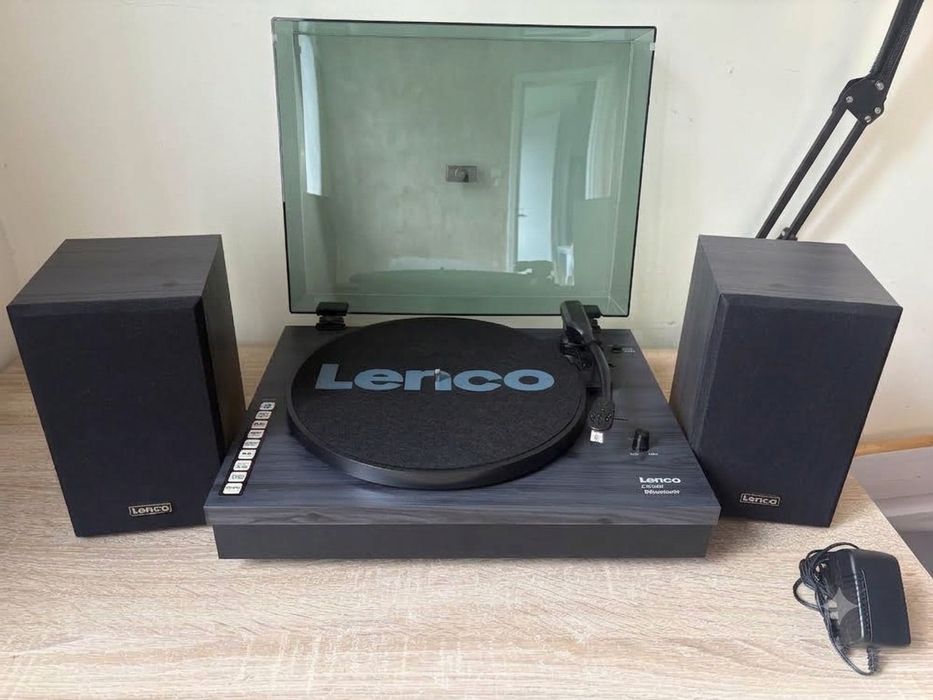 Gramofon Lenco LS-300 Kit z głośnikami stereo Bluetooth MMC belt drive