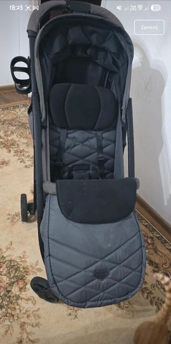 Wózek spacerowy Eurocart Volt Pro Black
