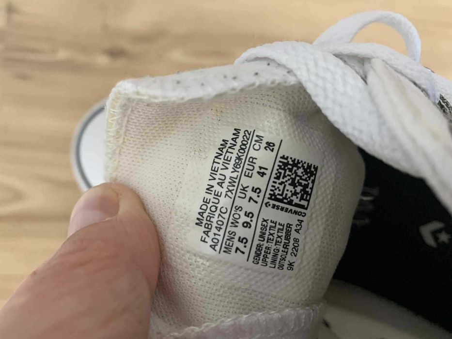 Trampki CONVERSE ALL STAR męskie Wysokie Białe Converse 41