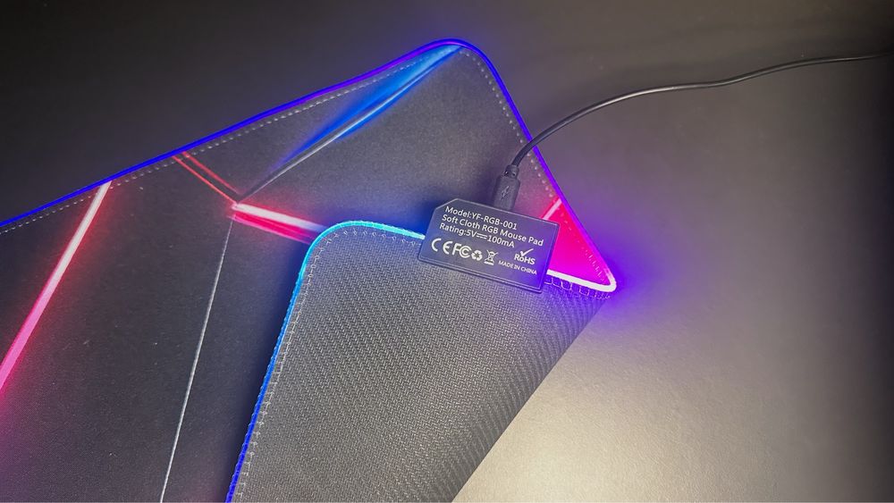 Килимок для миші з підсвіткою