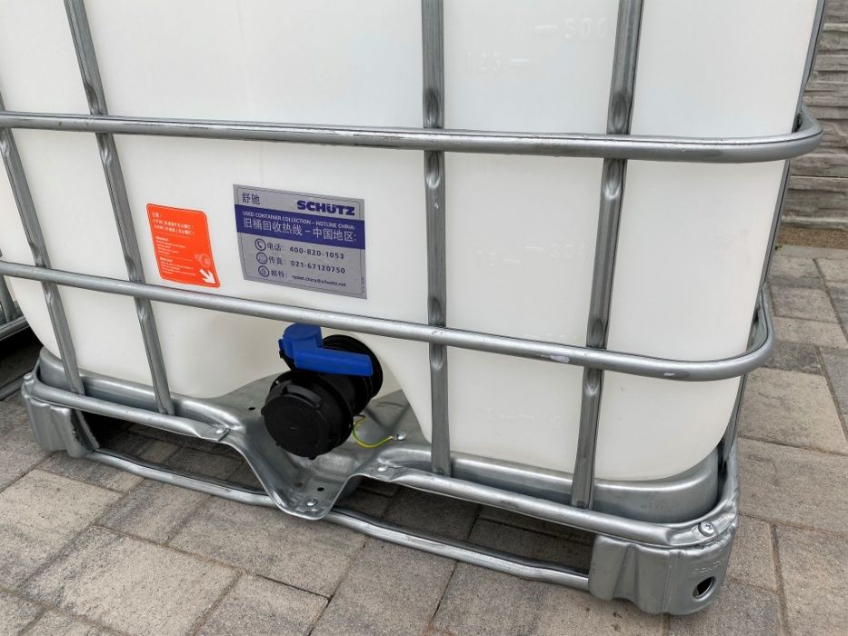 Zbiornik 1000l 1000 l na deszczówkę i inny płyn Mauzer Beczka Pojemnik