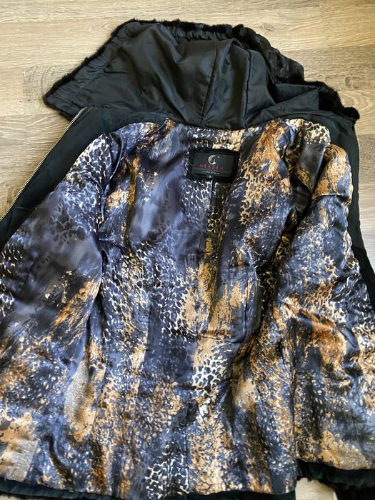 Норковый полушубок