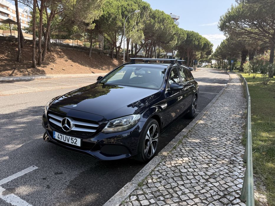 Mercedes c200 | carrinha estimada | azul escuro (extras)
