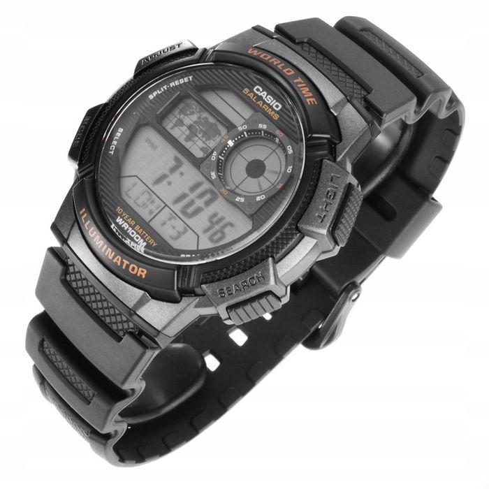 Zegarek Casio Ae-1000w Sportowy Wr 100m