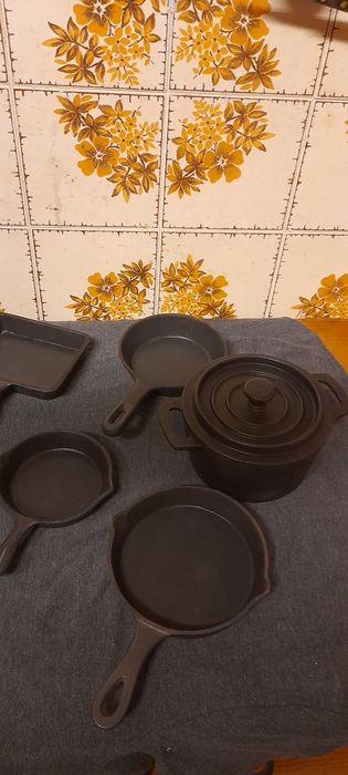 Panelas e Frigideiras Mini/ Ferro Fundido