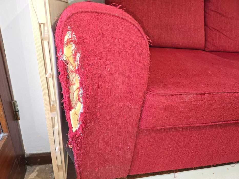 Sofá  chaise longue para restauro
