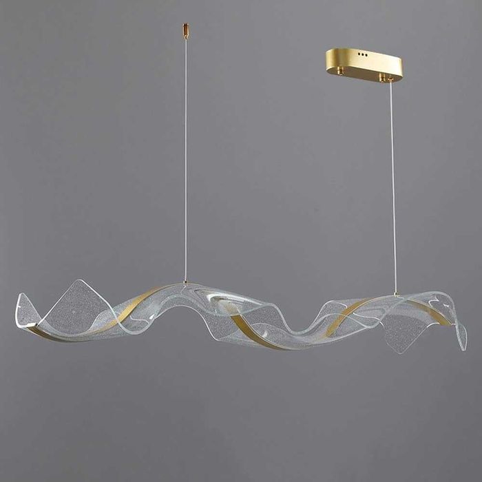 Nowa lampa / wisząca / abstrakcyjna / 120cm / zmienna barwa / R97!