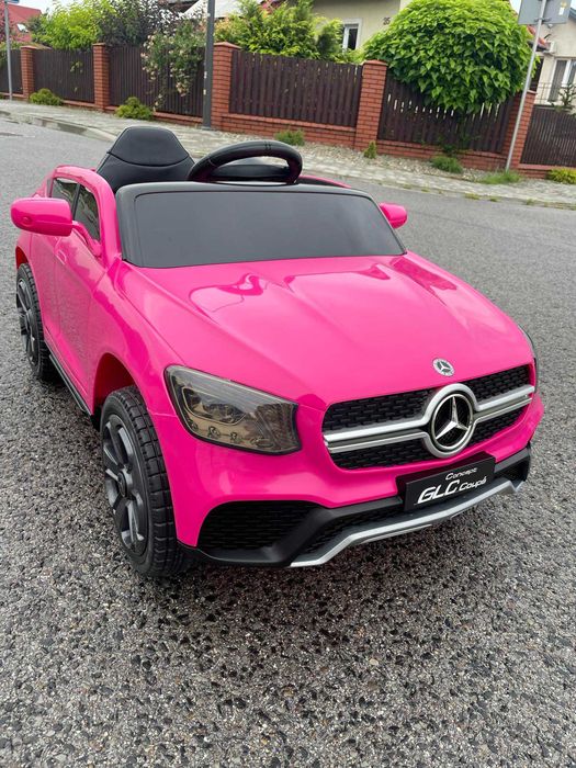 Samochód na akumulator Mercedes GLC 2×45 Watt Miękkie koła Pilot Skóra