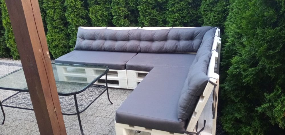 Meble ogrodowe z europalet