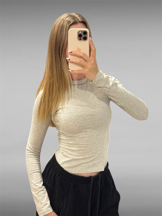 Жіночий лонгслів Skims COTTON JERSEY