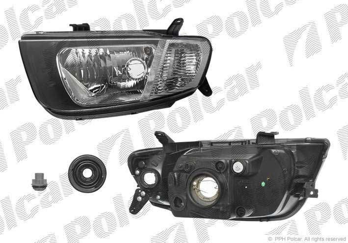 Фара ліва права капот бампер крило MITSUBISHI L200