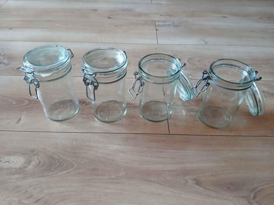 słoiki patentowe (z klipsem) 400 ml