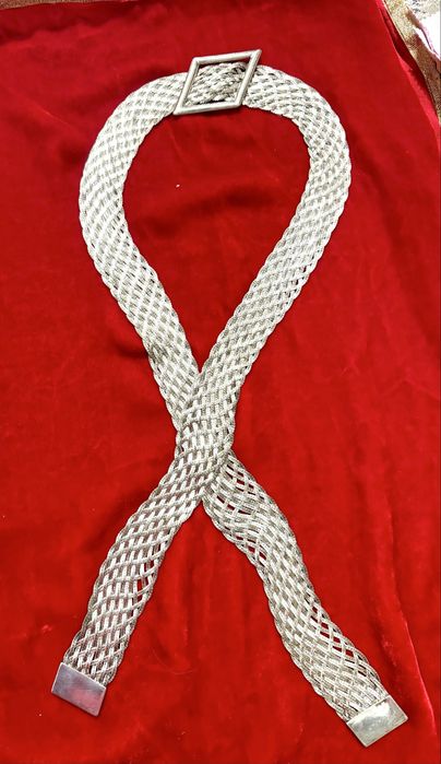 Ремень из серебра 925