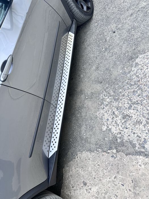 Пороги BMW X5 E70 алюмінієві БМВ Х5 накладки на пороги