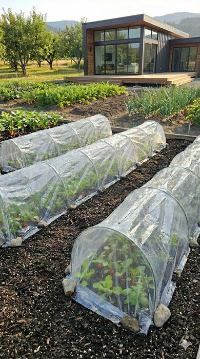 Гладкі склопластикові дуги для овочів і ягід| бухти 50/100 м від 6 мм