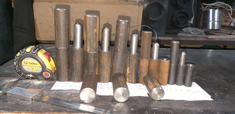 Завіси, петлі ,точені,приварніі для дверей,воріт(гаражні)