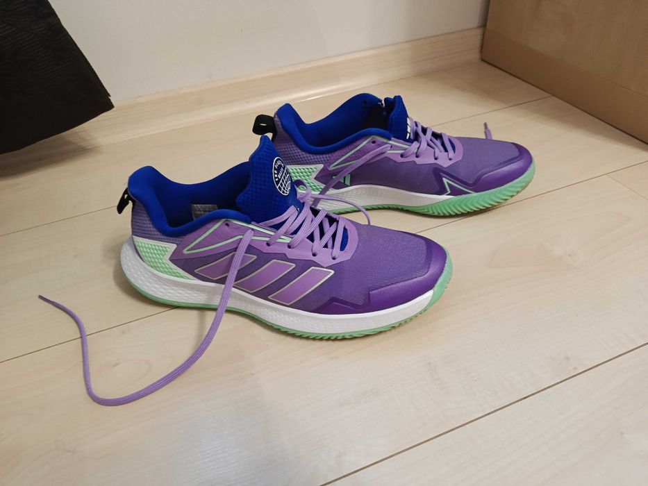 Buty do tenisa damskie Adidas Defiant Speed W Clay r. 40 i 2/3 25,5 cm jak nowe