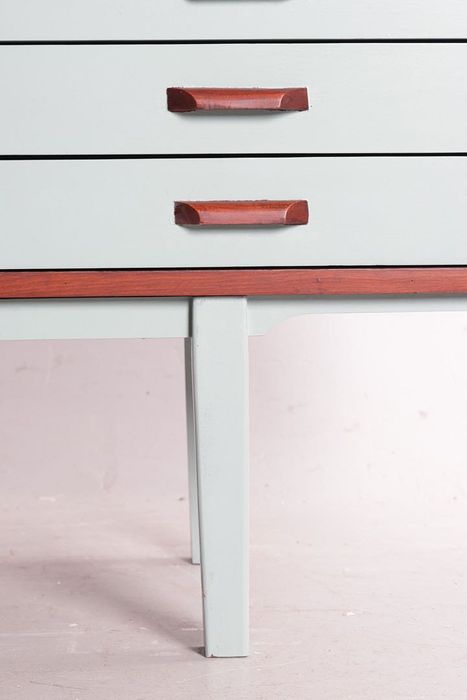 Szafka rtv | sideboard z drewna tekowego - Dania XX wiek 200cm