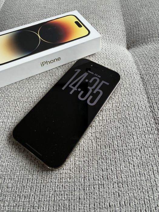 IPhone 14 pro złoty