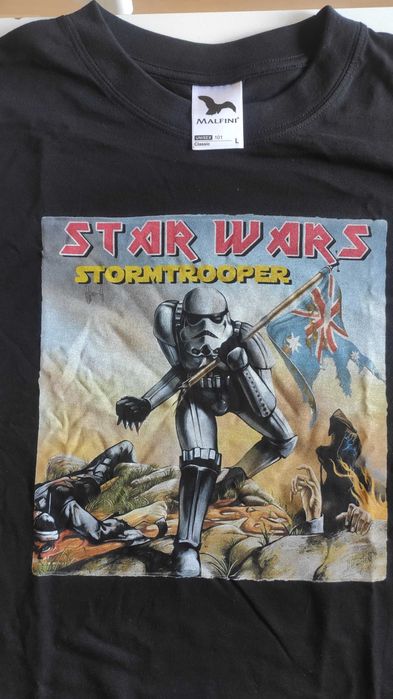 Star Wars Stormtrooper jak Iron Maiden