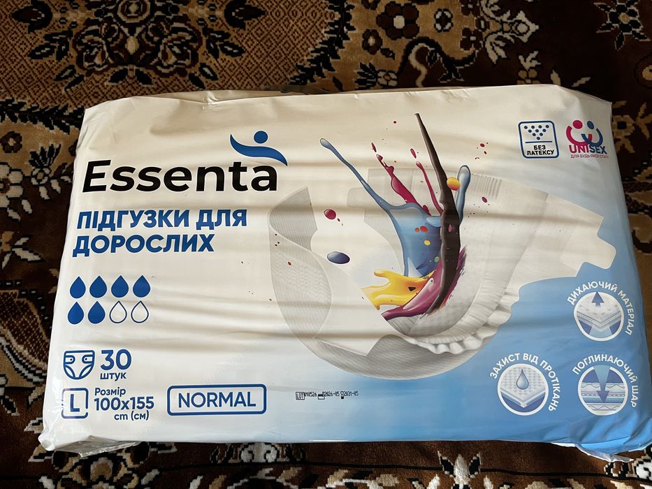 Підгузки розмір L