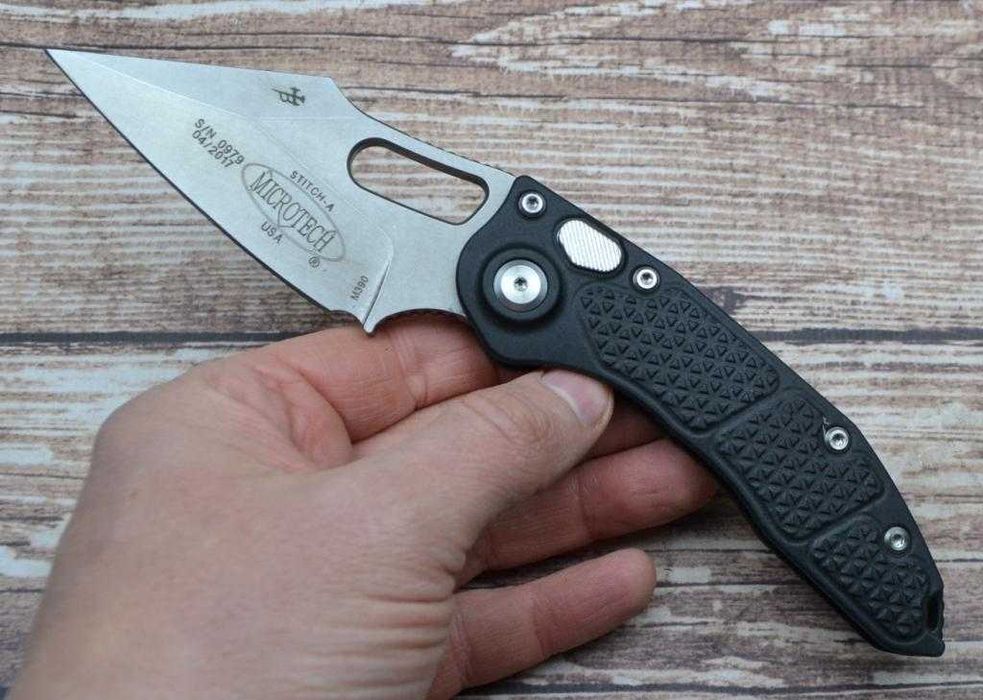 Брелок EDC фолдер Microtech Stitch Automatic