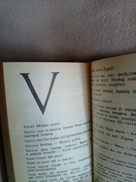 Czesław Jędraszko Łacina na co dzień stara książka PRL 1983