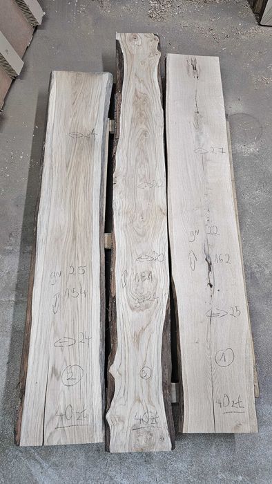 Deski dębowe loft żywica rustykalny