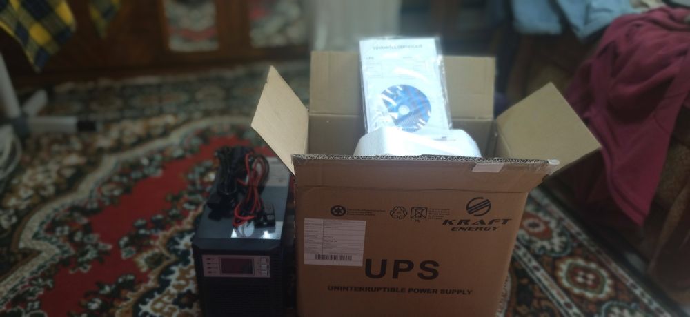 дбж kraft krf-t1000va/1kw(LCD)Ex