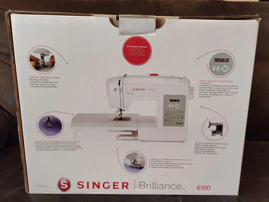 Máquina de Costura Singer Brilliance 6180