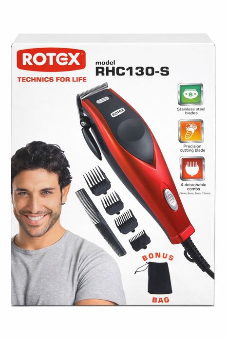 ROTEX RHC130-S  машинка для підстригання волосся