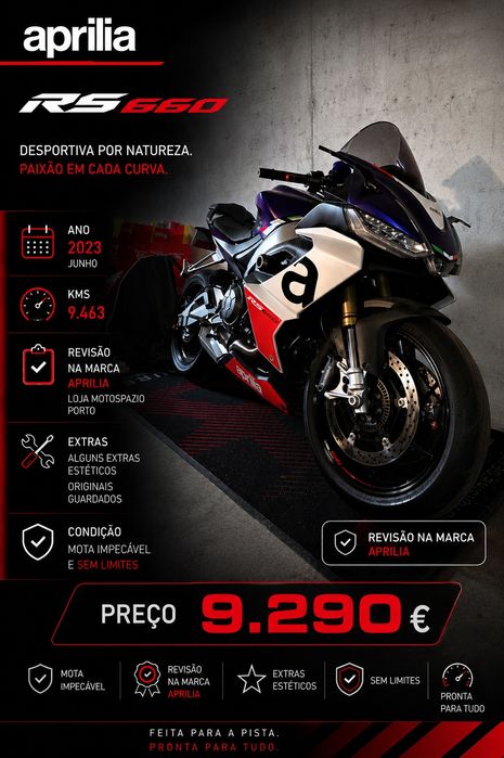 Aprilia rs660 tribute
